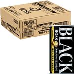 【ケース販売】サントリーフーズ ボス 無糖ブラック 185g×30本