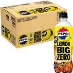 【ケース販売】サントリーフーズ ペプシ生ZEROLEMON 600ml×24本入