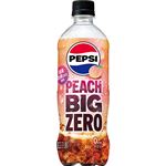 サントリーフーズ ペプシ BIG ZERO PEACH 600ml