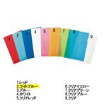 トップバリュ クリアホルダーA4（ライトブルー）