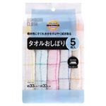 トップバリュベストプライス タオルおしぼり 5枚