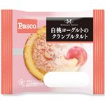 パスコ 白桃ヨーグルトのクランブルタルト 1個