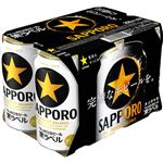 サッポロビール 黒ラベル 350ml×6