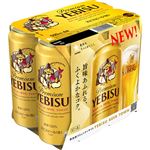 サッポロビール エビスビール 500ml×6