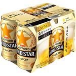 サッポロビール ゴールドスター 350ml×6