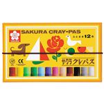 サクラクレパス クレパス 12色