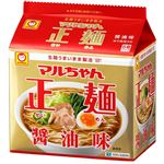 東洋水産 マルちゃん マルちゃん正麺醤油味 5食