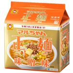 東洋水産 マルちゃん マルちゃん正麺味噌味 5食