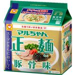 東洋水産 マルちゃん正麺 豚骨味 89g×5