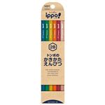 トンボ鉛筆 イッポ かきかた鉛筆 ナチュラル 2B 12本入