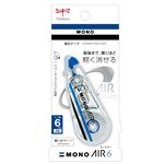 トンボ鉛筆 修正テープ モノエアー タテ引き 6mm