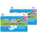 【ケース販売】大王製紙 アテント 消臭効果付きテープ式 M 背モレ・横モレも防ぐ 28枚×2個
