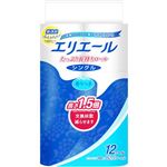 大王製紙 エリエール たっぷり長持ちロール 長さ1.5倍 シングル 82.5m×12ロール