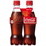日本コカ・コーラ コカ・コーラ ラベルレス 350ml×4　