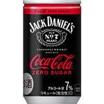 コカ・コーラ ジャックダニエル＆コカ・コーラ ゼロシュガー 160ml