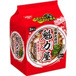 日清食品 魁力屋監修 背脂醤油ラーメン 3食パック 309g