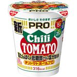 日清食品 カップヌードルPRO 高たんぱく＆低糖質さらに塩分控えめ チリトマトヌードル 80g