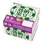ミツカン 1日不足分がとれる 鉄分 毎日の納豆効果 120g