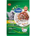 【ペット用】日本ペットフード コンボ キャット まぐろ味・かつお節・小魚添え 700g（140g×5袋）