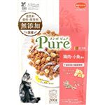 【ペット用】日本ペットフード コンボ ピュア キャット まぐろ味・鶏肉・小魚添え 200g（100g×2袋）
