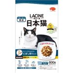 【ペット用】日本ペットフード ラシーネ 日本猫 にぼし削り入り 600g（150g×4袋）
