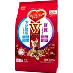 【ペット用】日本ペットフード ビューティープロ キャット Wケア 下部尿路・腎臓の健康 1.2kg（240g×5袋）
