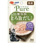 【ペット用】日本ペットフード コンボ ピュア キャット パウチ まぐろ・国産合わせだし入り 30g