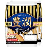 日本ハム 豊潤あらびきウインナー 80g×2 袋