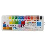 トップバリュ 水彩えのぐ 12色 13本入