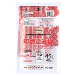 トップバリュ 名古屋袋可燃 45L平型 40枚