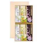 日本香堂 香結び 進物用木箱サック 包装品 6箱入