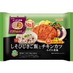 ニップン しそひじきご飯とチキンカツ 300g