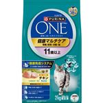【ペット用】ネスレ ピュリナ ペットケア ピュリナ ワン キャット 健康マルチケア 11歳以上 チキン 2kg（500g×4袋）