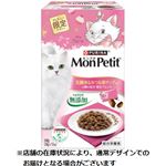 【ペット用】ネスレ ピュリナ ペットケア モンプチ ボックスタイプ 期間限定 真鯛香るかつお節チップ入り 5種の魚介 贅沢ブレンド 240g（20g×12袋）