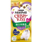 【ペット用】ネスレ ピュリナ ペットケア モンプチ クリスピーキッス 総合栄養食 キャットニップ入り贅沢お魚＆チキン味 24g（3g×8袋）