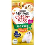 【ペット用】ネスレ ピュリナ ペットケア モンプチ クリスピーキッス 総合栄養食 キャットニップ入り贅沢チキン味 24g（3g×8袋）