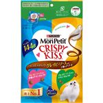 【ペット用】ネスレ ピュリナ ペットケア モンプチ クリスピーキッス バラエティパック グレイビーソースかけ 2種のアソート 144g