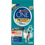 【ペット用】ネスレ ピュリナ ペットケア ピュリナ ワン キャット ドライ 健康マルチケア 11歳以上 サーモン＆ツナ 2kg