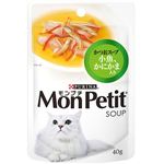 【ペット用】ネスレ ピュリナ ペットケア モンプチ スープ（パウチ）かつおスープ 小魚、かにかま入り 40g
