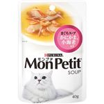 【ペット用】ネスレ ピュリナ ペットケア モンプチスープまぐろ・かにかま＆小海老入り 40g