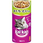 【ペット用】マース ジャパン リミテッド カルカン ハンディ缶 1歳から まぐろとたい 160g×3缶