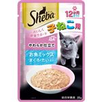 【ペット用】マース ジャパン リミテッド シーバ リッチ 12か月までの子ねこ用 やわらか仕立て お魚ミックスまぐろ・たい 35g