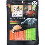 【ペット用】マース ジャパン リミテッド シーバ とろ～りメルティ 成猫用 まぐろ＆とりささみ味セレクション 240g（12g×20本）