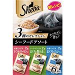 【ペット用】マース ジャパン リミテッド シーバ リッチ 成猫用 シーフードアソート 210g（35g×6袋）
