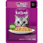 【ペット用】マース ジャパン リミテッド カルカン パウチ お魚ミックス まぐろ・かつお・たい入り 60g