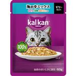 【ペット用】マース ジャパン リミテッド カルカン パウチ 海の幸ミックス まぐろ・白身魚・ほたてだし入り 60g