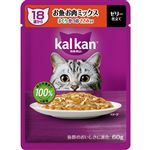 【ペット用】マース ジャパン リミテッド カルカン パウチ 18歳から お魚・お肉ミックス まぐろ・かつお・ささみ入り 60g