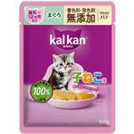 【ペット用】マース ジャパン リミテッド カルカン パウチ 12ヵ月までの子ねこ用 やわらかパテ まぐろ 着色料・発色剤無添加 60g