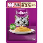 【ペット用】マース ジャパン リミテッド カルカン パウチ 11歳から やわらかペースト 味わいとりささみ 着色料・発色剤無添加 60g