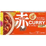 ハウス食品 レッドカレー 中辛 140g